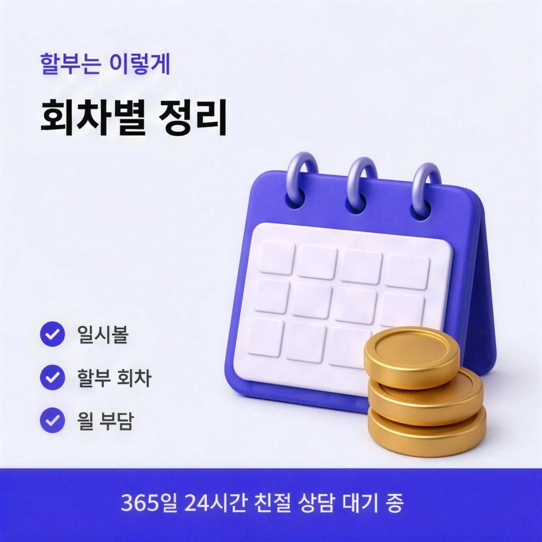 카드깡 업체 할부 조건